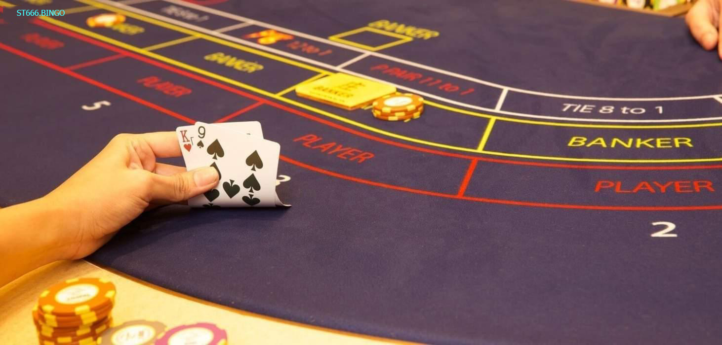 ST666 Tổng 9 điểm là mức thắng tuyệt đối của baccarat game