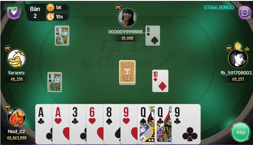 Luật chơi game tá lả