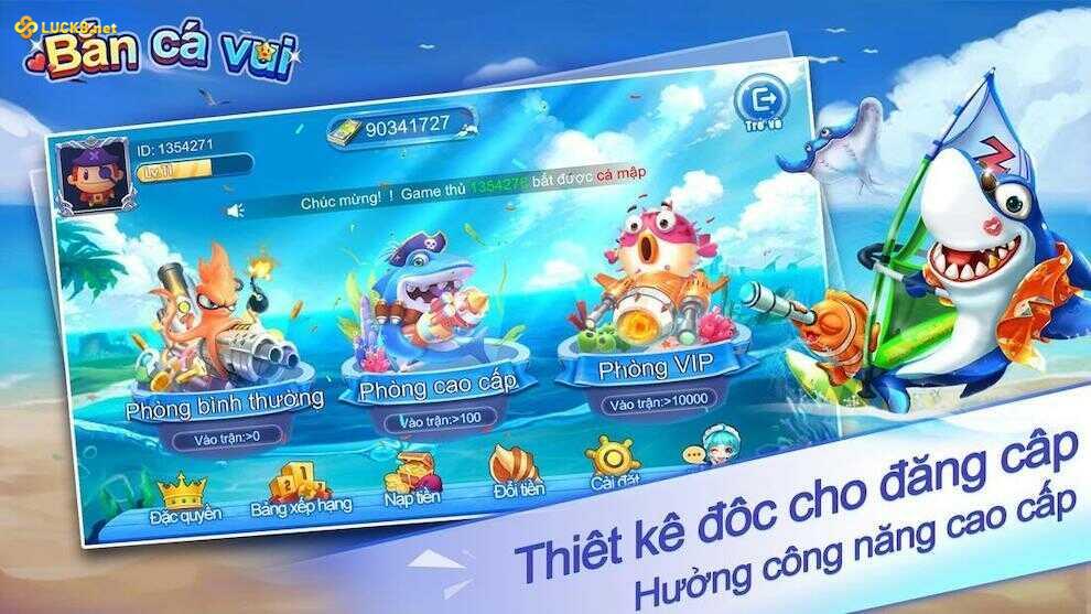 Game bắn cá vui được săn đón nhất hiện nay