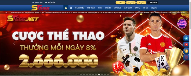Đăng ký tài khoản ST666