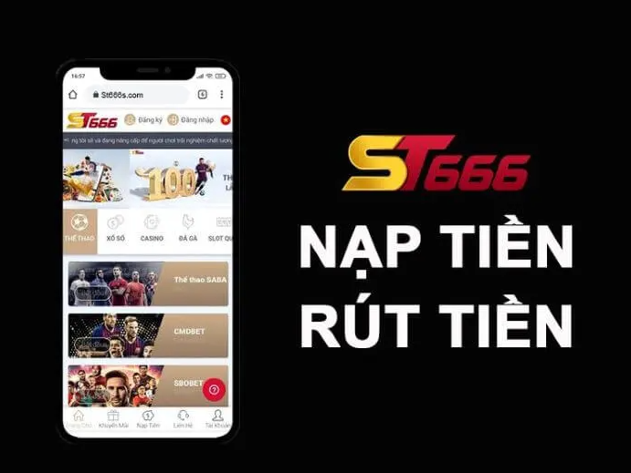 hướng dẫn nạp rút tiền an toàn tại st666