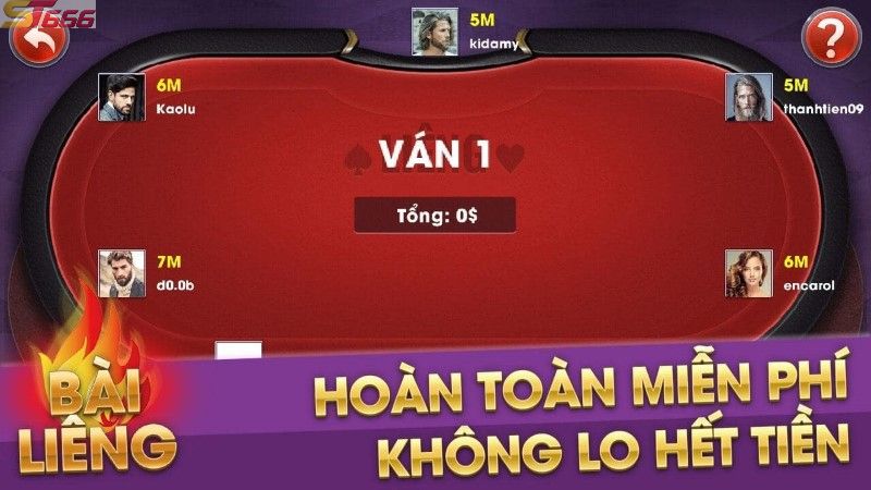 ST666 Luật chơi, quy tắc chơi bài liêng
