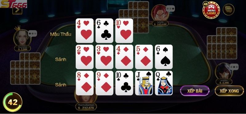 Chơi mậu binh online tiện lợi và hấp dẫn