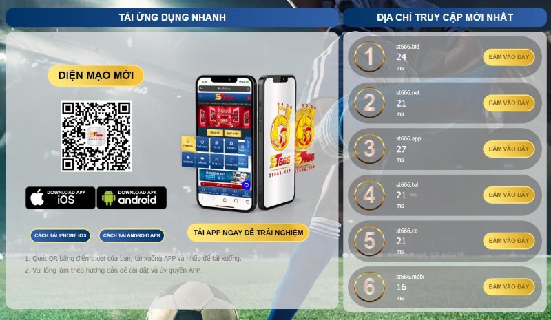 Tải app ST666