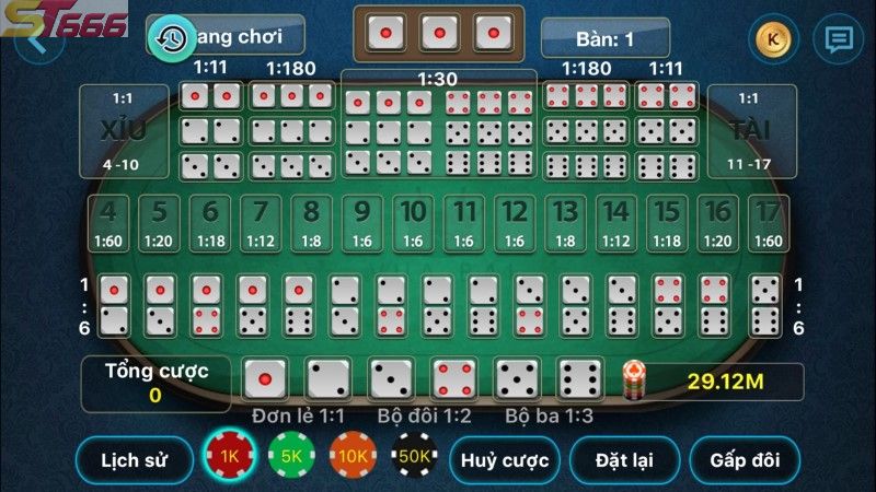 Cách tính điểm sicbo chuẩn xác nhất là gì?