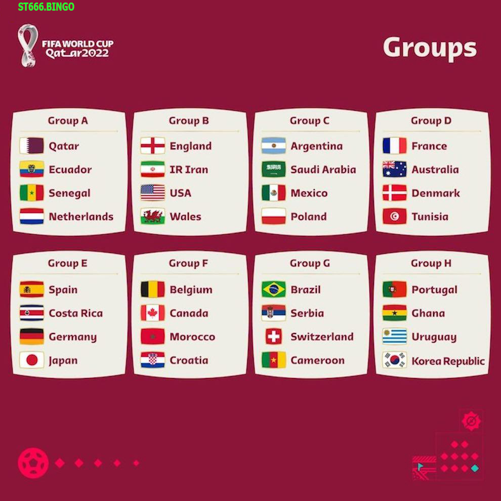 ST666 Lịch thi đấu giải bóng đá World Cup 2022