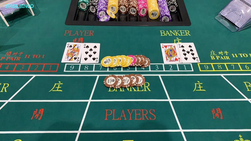 ST666 Tổng 9 điểm là mức thắng tuyệt đối của baccarat game