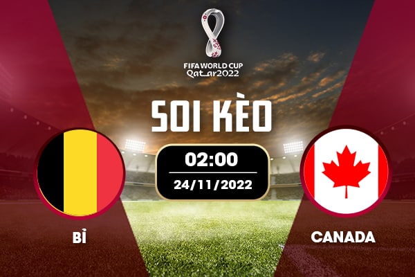 Phong độ trước trận soi kèo Bỉ vs Canada