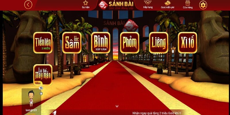 ST666 Một vài trò chơi game bài tại Sảnh bài Facebook