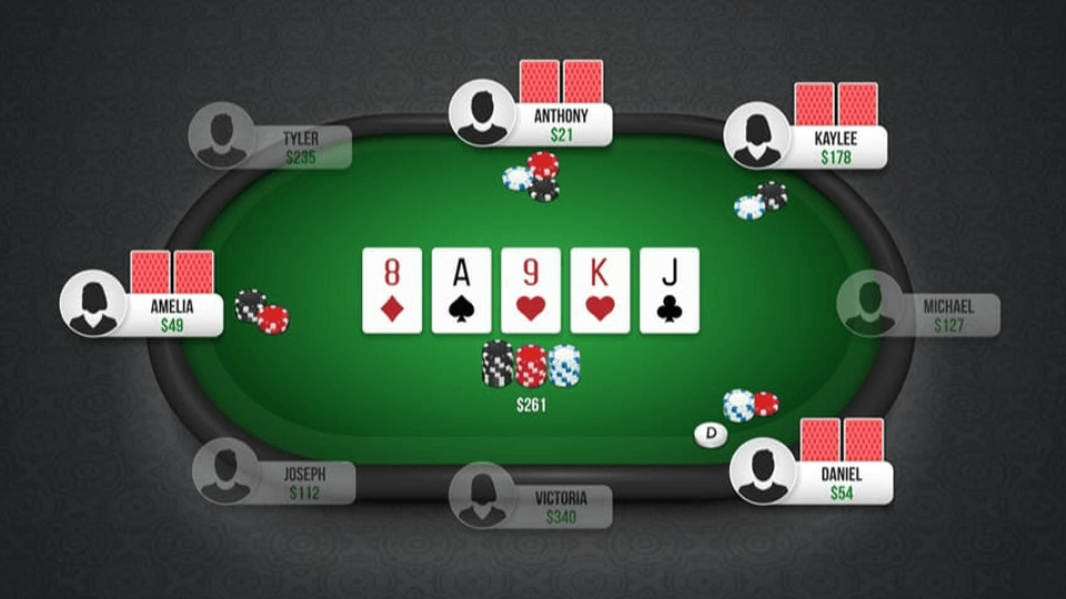 Sảnh chúa là bộ bài cao nhất trong Poker